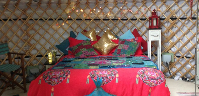 Yurt at the Historic Chapel in Deepdale