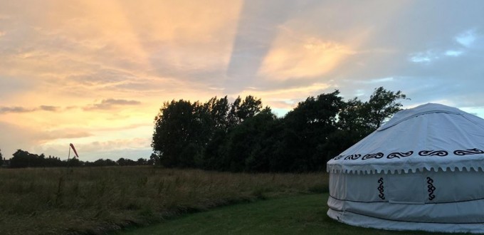 Santa's Grotto yurt