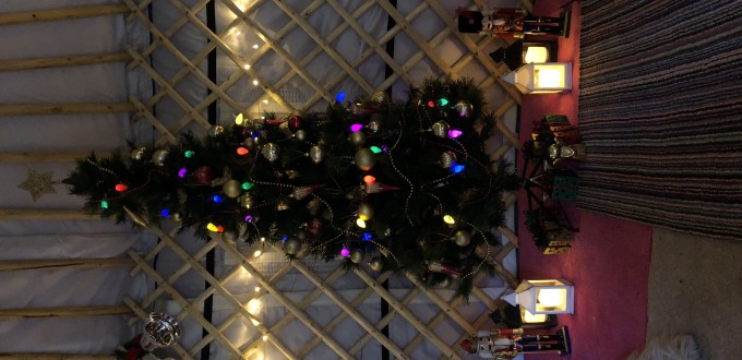 Santa's Grotto yurt