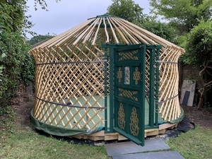Yurt Structure - Visit our Oxford Show yurt or Speak to Us Yurt Structure
